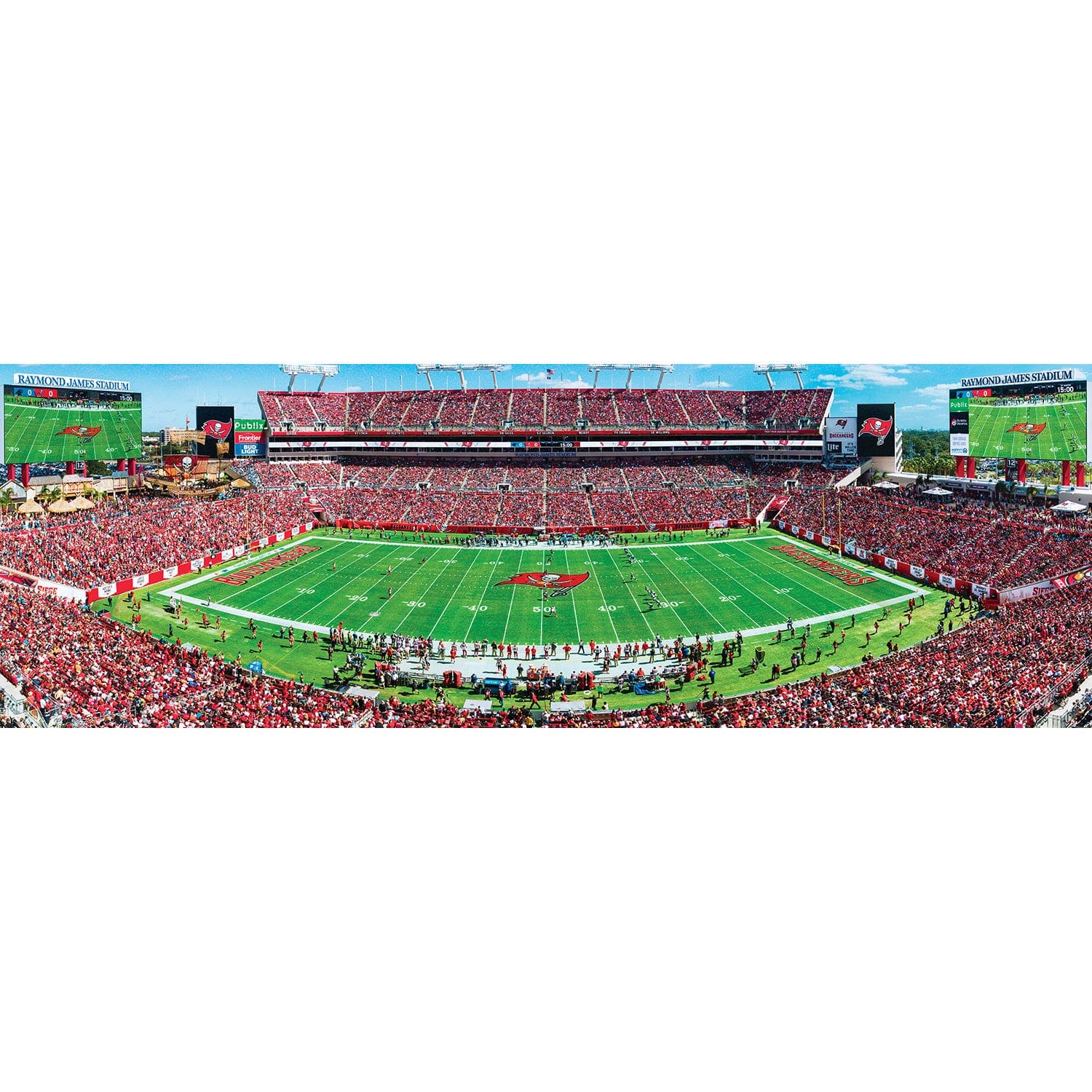 Tampa Bay Buccaneers 1000-Piece Panoramic Jigsaw Puzzle - Sports Gifts, Sports Memorabilia, Sports Collectibles, Fan Shop