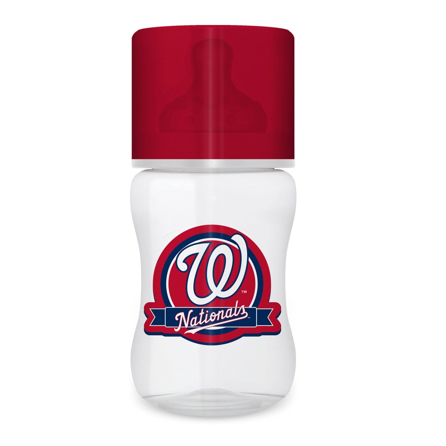 Washington Nationals 9oz Baby Bottle - Sports Gifts, Sports Memorabilia, Sports Collectibles, Fan Shop