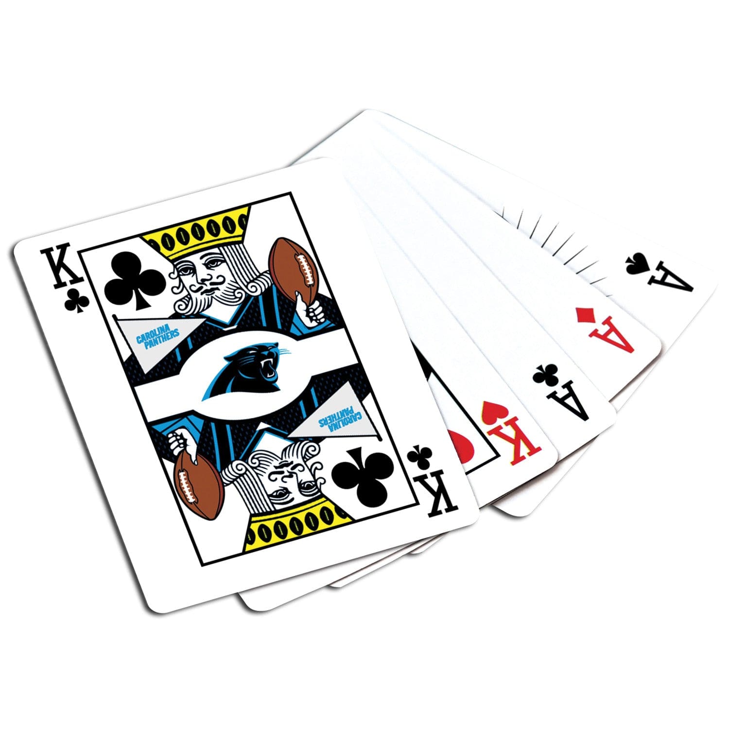 Carolina Panthers 300 Piece Poker Set - Sports Gifts, Sports Memorabilia, Sports Collectibles, Fan Shop