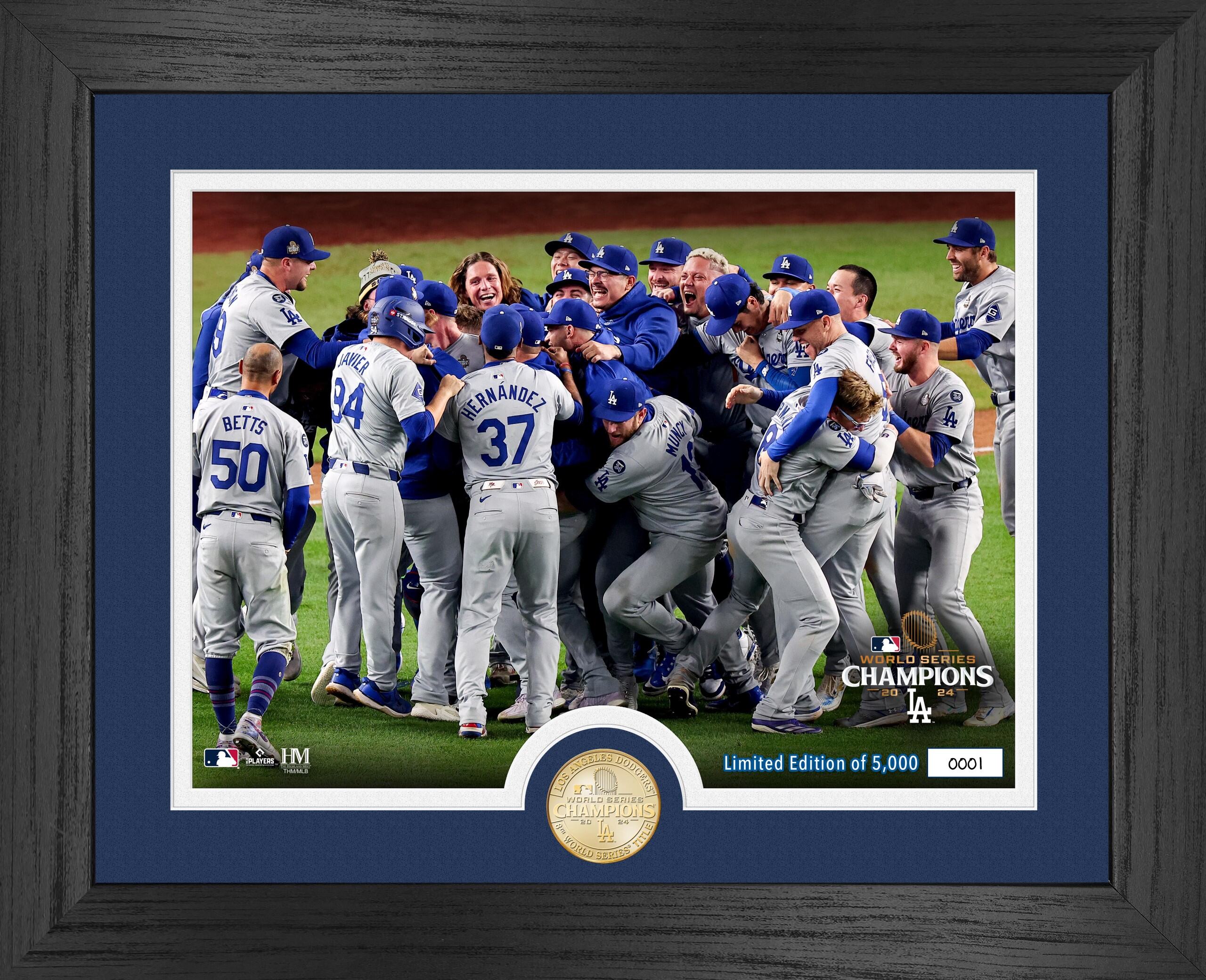 LA Dodgers 2024 World Series Champions Celebration Bronze Coin Photo Mint - Sports Collectibles, Sports Memorabilia, Sports Fan Shop, Sports Gifts