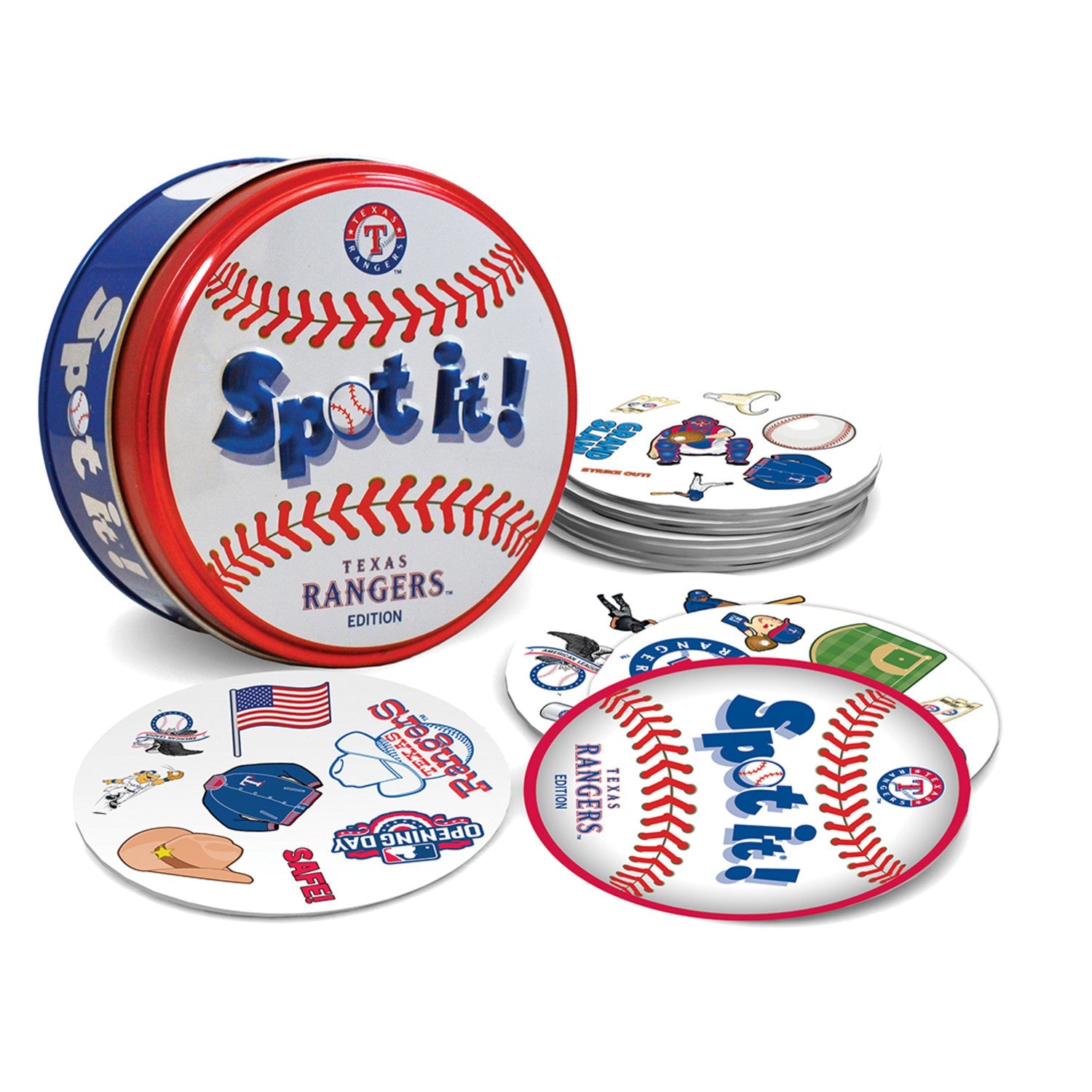 Texas Rangers Spot It! Card Game - 757 Sports Collectibles