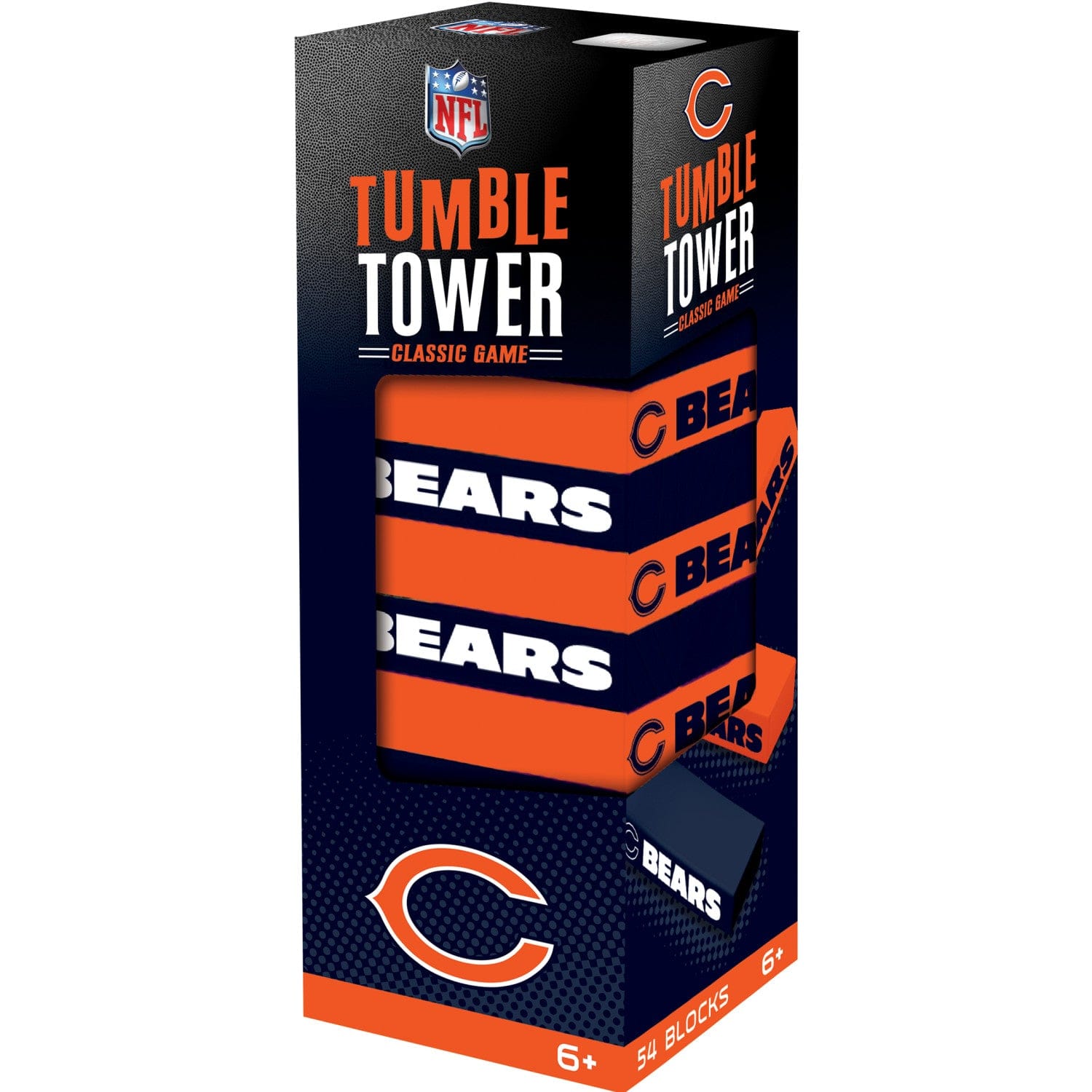 Chicago Bears Tumble Tower Game - Sports Gifts, Sports Memorabilia, Sports Collectibles, Fan Shop