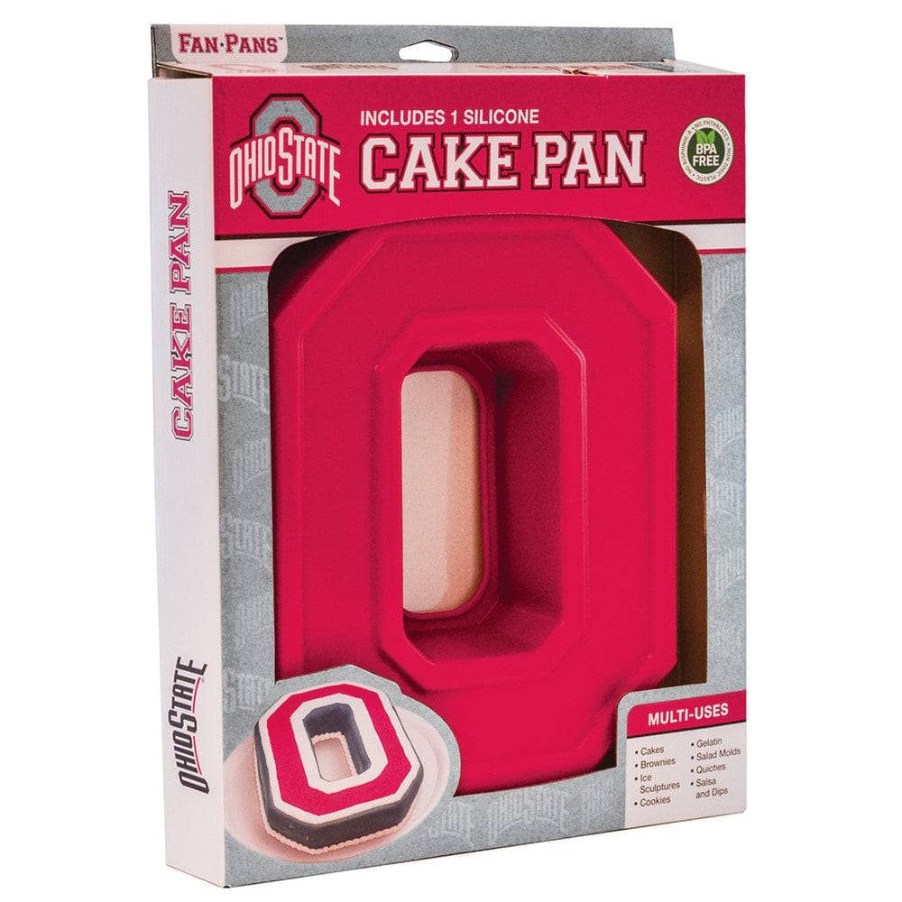 Ohio State Buckeyes Team Spirit Cake Pan - Sports Gifts, Sports Memorabilia, Sports Collectibles, Fan Shop