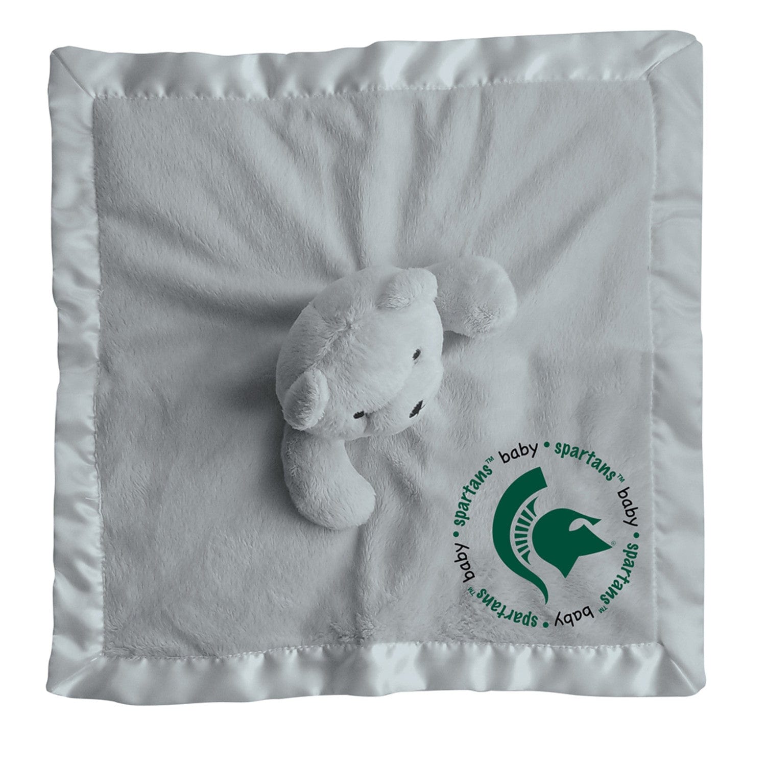 Michigan State Spartans Security Bear - Gray - Sports Gifts, Sports Memorabilia, Sports Collectibles, Fan Shop