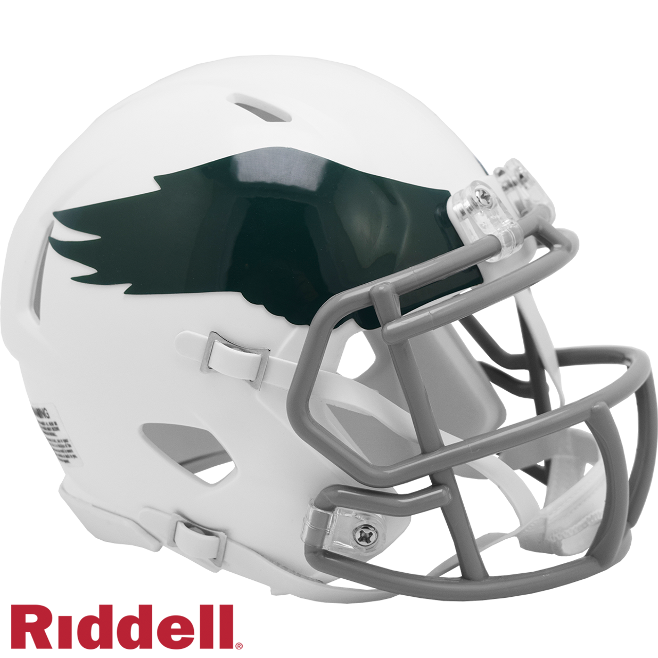 Philadelphia Eagles Helmet Riddell Replica Mini Speed Style 1969-1973 T/B - Sports Collectibles, Sports Memorabilia, Sports Fan Shop, Sports Gifts