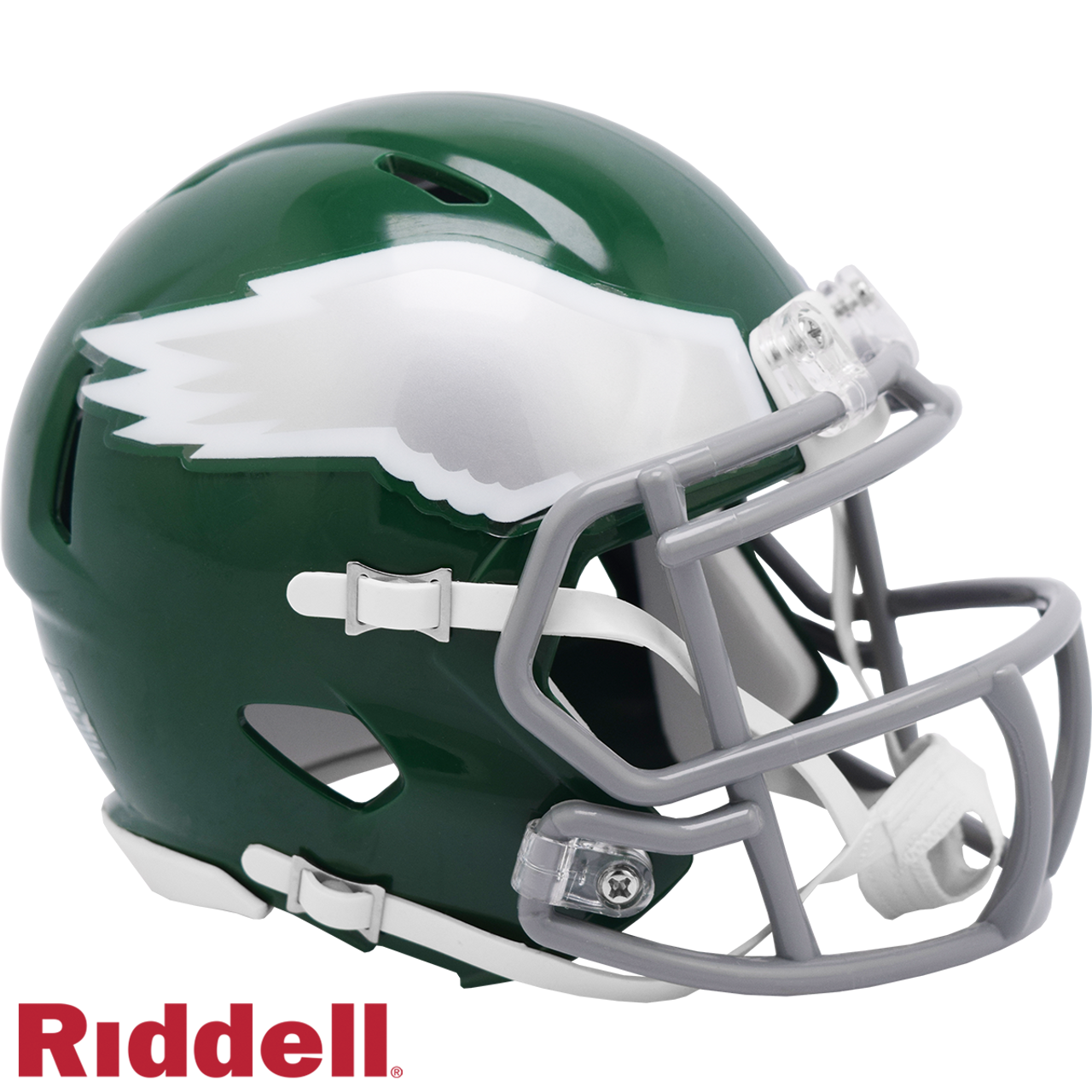 Philadelphia Eagles Helmet Riddell Replica Mini Speed Style 1974-1995 T/B - Sports Collectibles, Sports Memorabilia, Sports Fan Shop, Sports Gifts