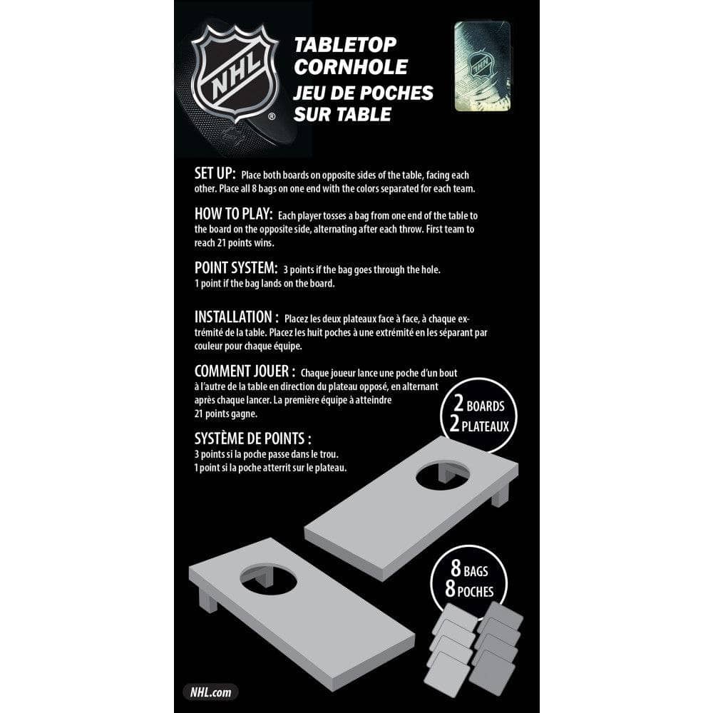 Boston Bruins - NHL Tabletop Cornhole