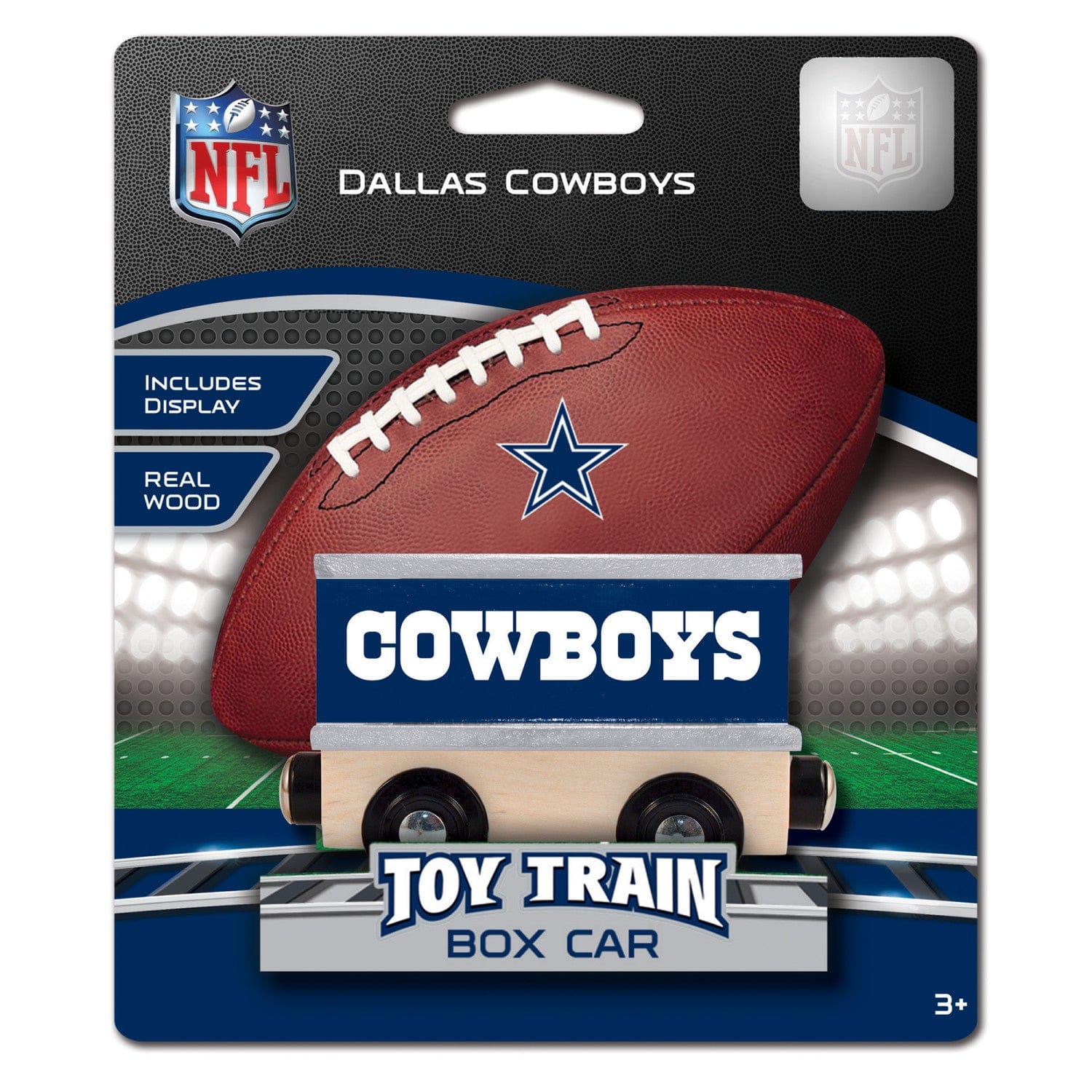 Dallas Cowboys Toy Train Box Car - Collectible NFL Merchandise
