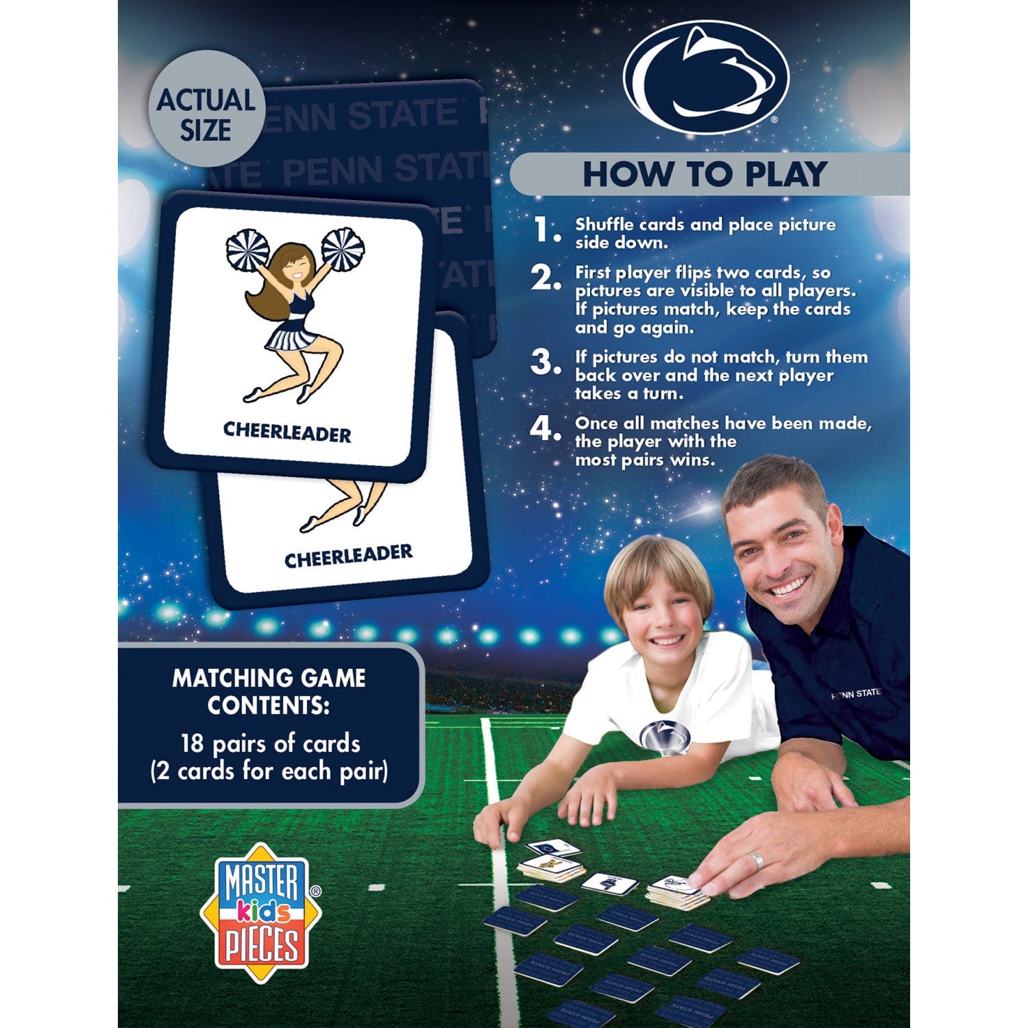 Penn State Nittany Lions Matching Game: Fun for Fans of All Ages! - Sports Gifts, Sports Memorabilia, Sports Collectibles, Fan Shop
