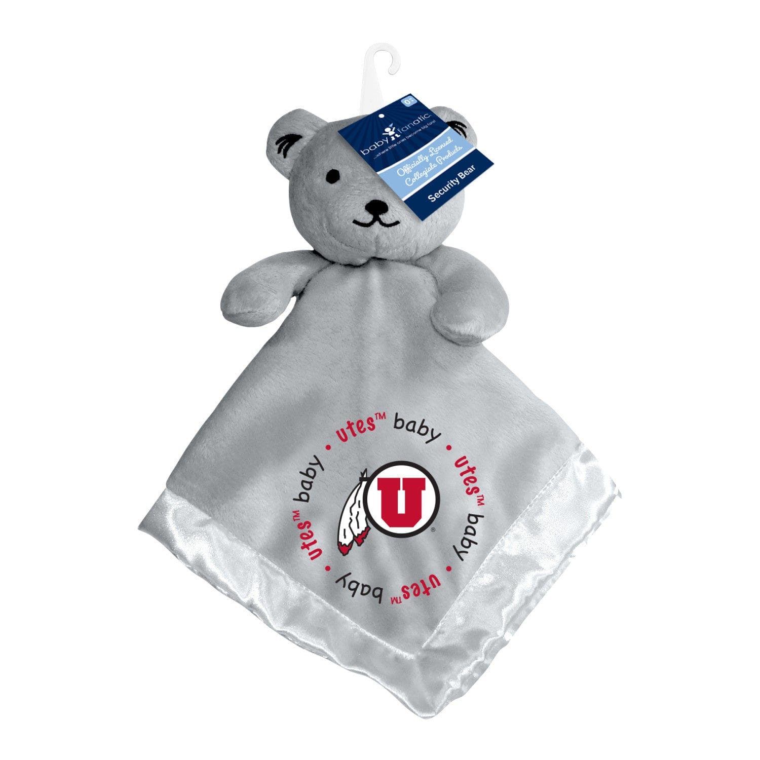 Utah Utes Security Bear Gray - Sports Gifts, Sports Memorabilia, Sports Collectibles, Fan Shop