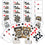 Las Vegas Golden Knights 2-Pack Playing Cards and Dice Set - Sports Gifts, Sports Memorabilia, Sports Collectibles, Fan Shop