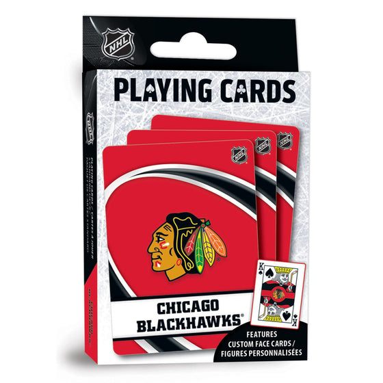 Chicago Blackhawks Playing Cards - 54 Card Deck - 757 Sports Collectibles