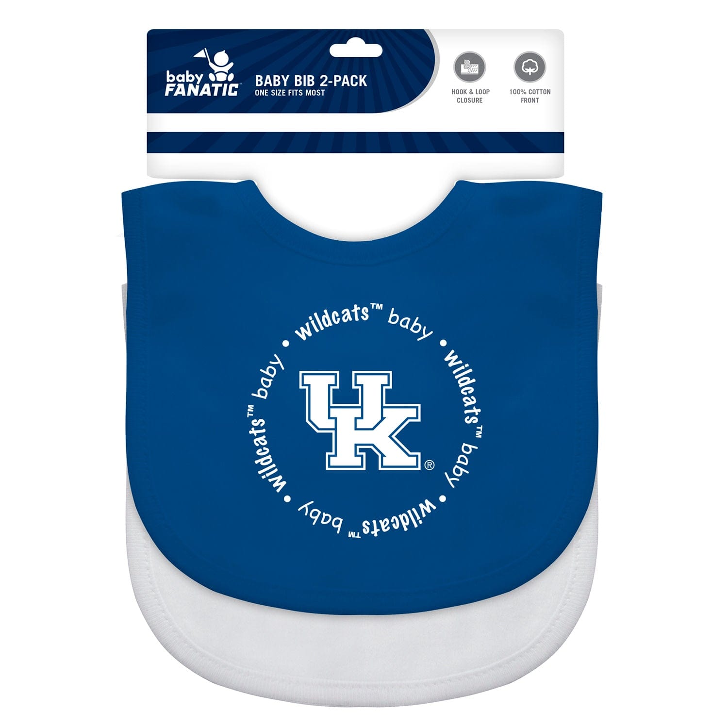 Kentucky Wildcats Baby Bibs 2-Pack - Sports Gifts, Sports Memorabilia, Sports Collectibles, Fan Shop