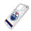 Edmonton Oilers Ice Stripe Clear Phone Case for Apple iPhone