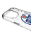 Edmonton Oilers Ice Stripe Clear Phone Case for Apple iPhone