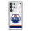 Edmonton Oilers Ice Stripe Clear Phone Case for Samsung Galaxy