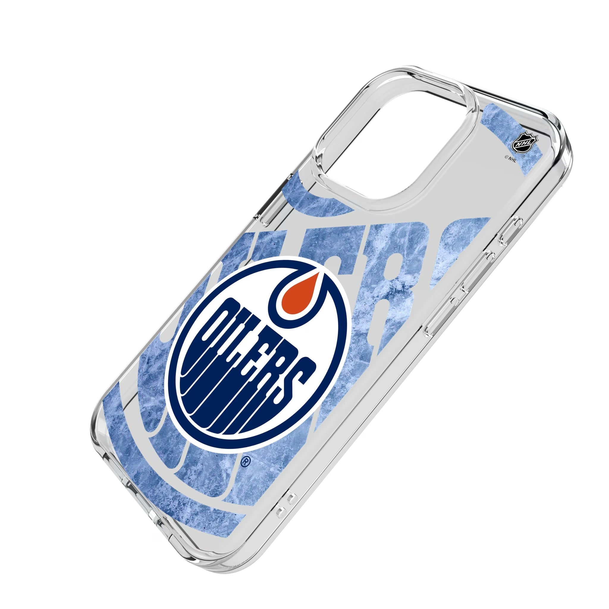 Edmonton Oilers Ice Tilt Clear Phone Case for Apple iPhone