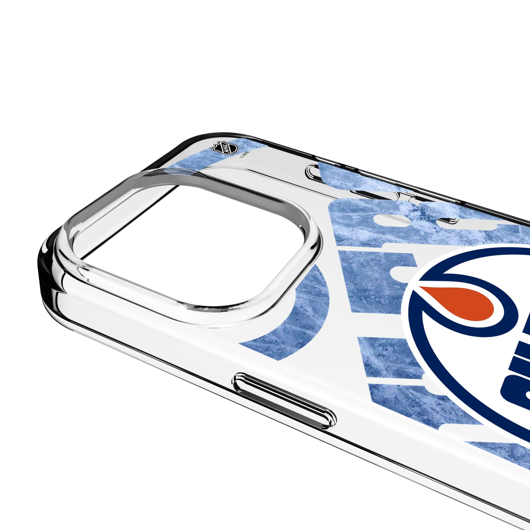 Edmonton Oilers Ice Tilt Clear Phone Case for Apple iPhone