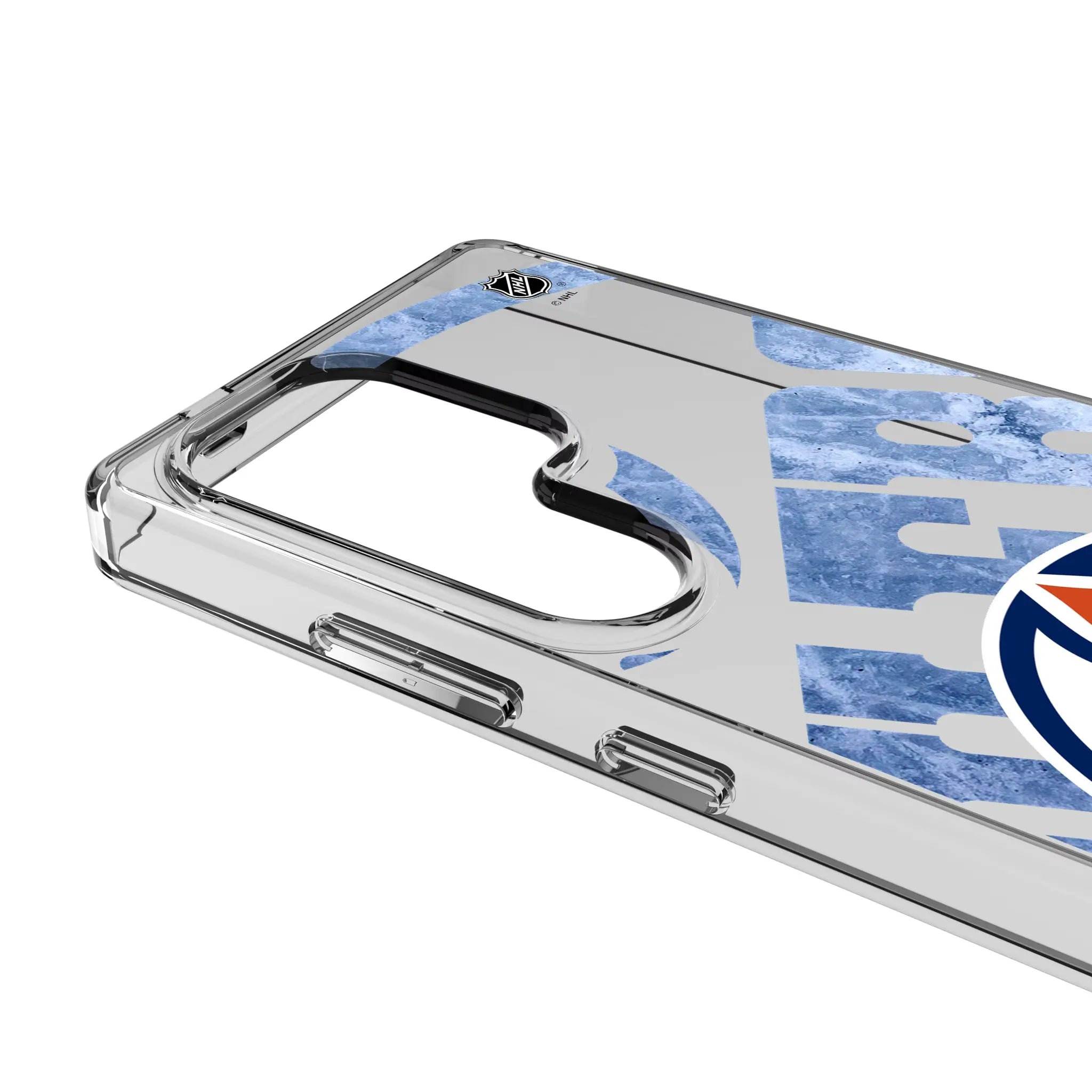 Edmonton Oilers Ice Tilt Clear Phone Case for Samsung Galaxy