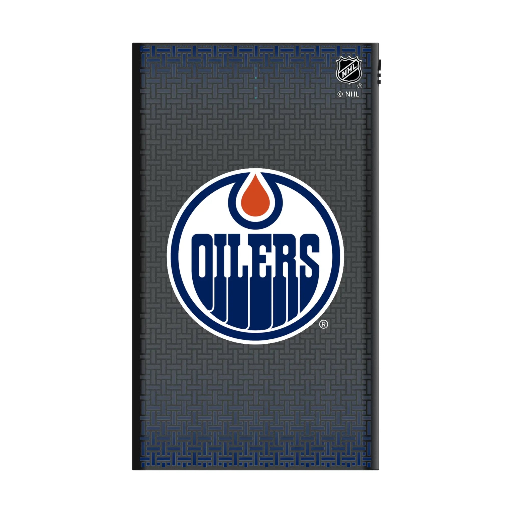 Edmonton Oilers Linen 5000mAh Flat Powerbank