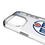 Edmonton Oilers Linen Clear Phone Case for Apple iPhone