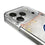 Edmonton Oilers Linen Glitter Phone Case