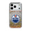 Edmonton Oilers Linen Glitter Phone Case