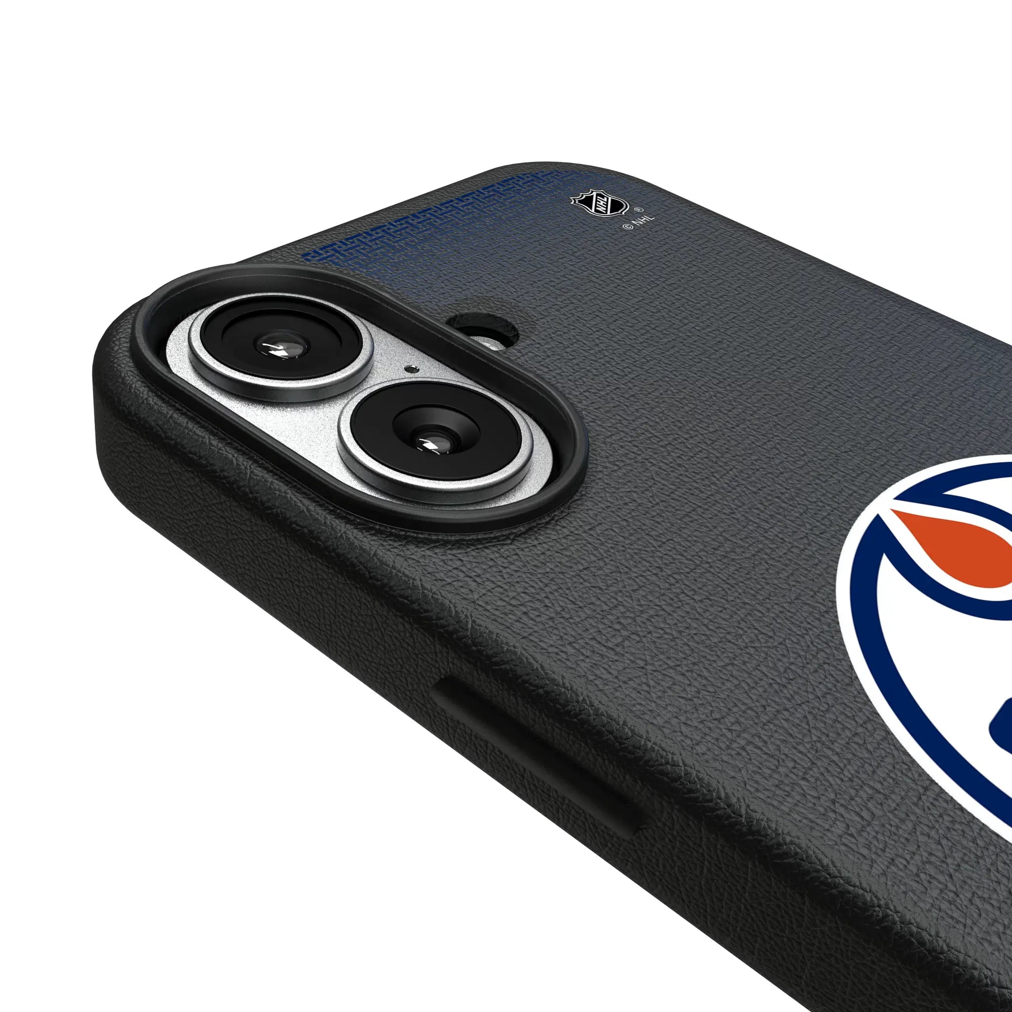 Edmonton Oilers Linen MagSafe Compatible Phone Case for Apple iPhone