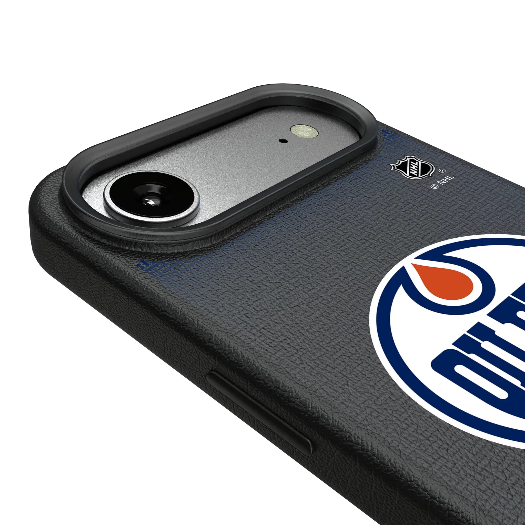 Edmonton Oilers Linen MagSafe Compatible Phone Case for Apple iPhone