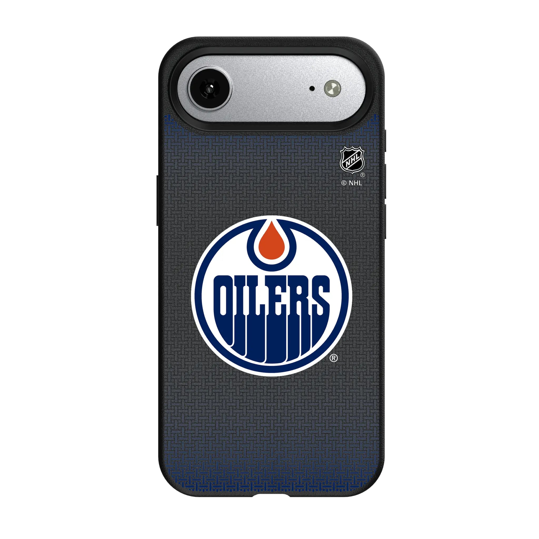 Edmonton Oilers Linen MagSafe Compatible Phone Case for Apple iPhone