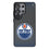 Edmonton Oilers Linen MagSafe Compatible Phone Case for Samsung Galaxy
