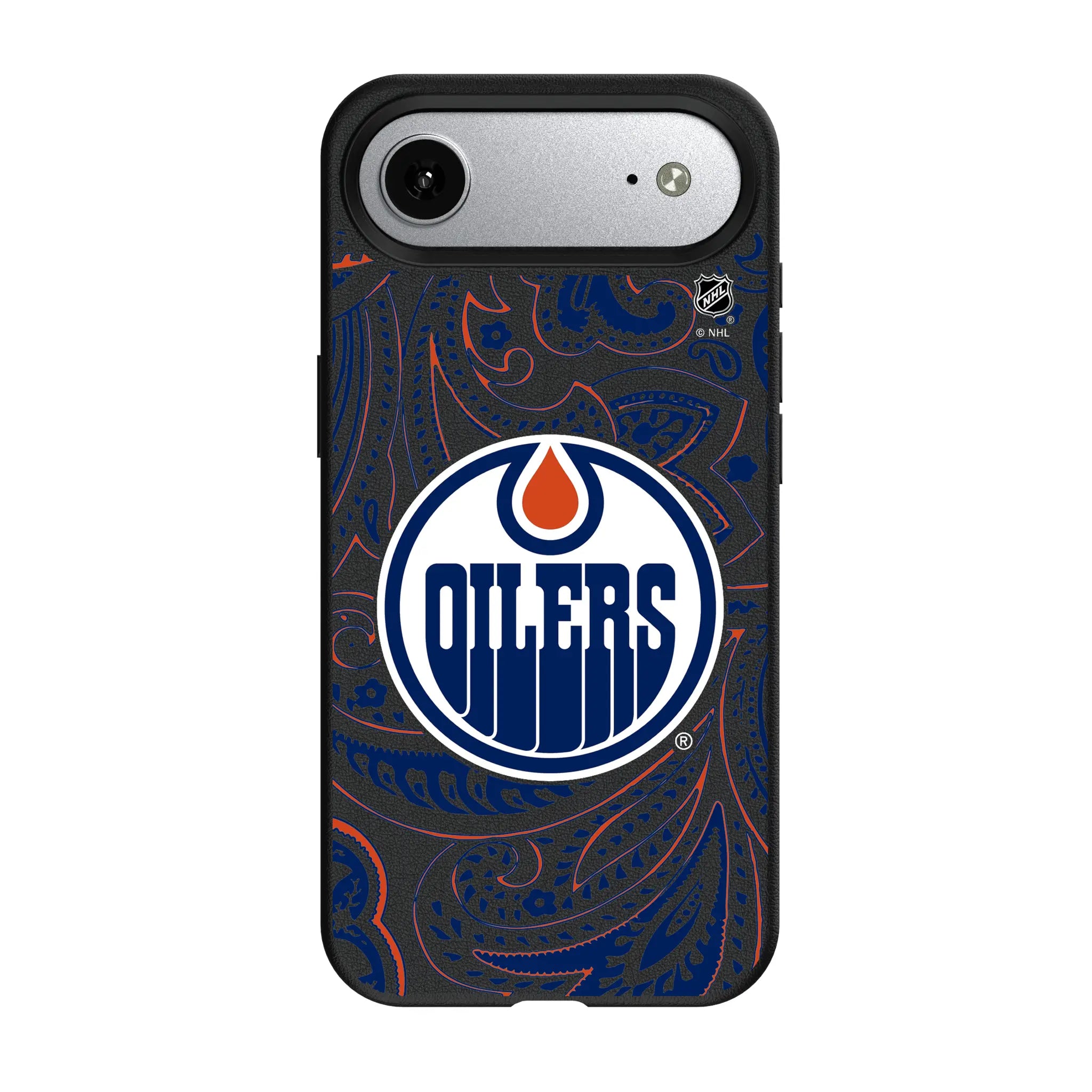 Edmonton Oilers Paisley MagSafe Compatible Phone Case for Apple iPhone