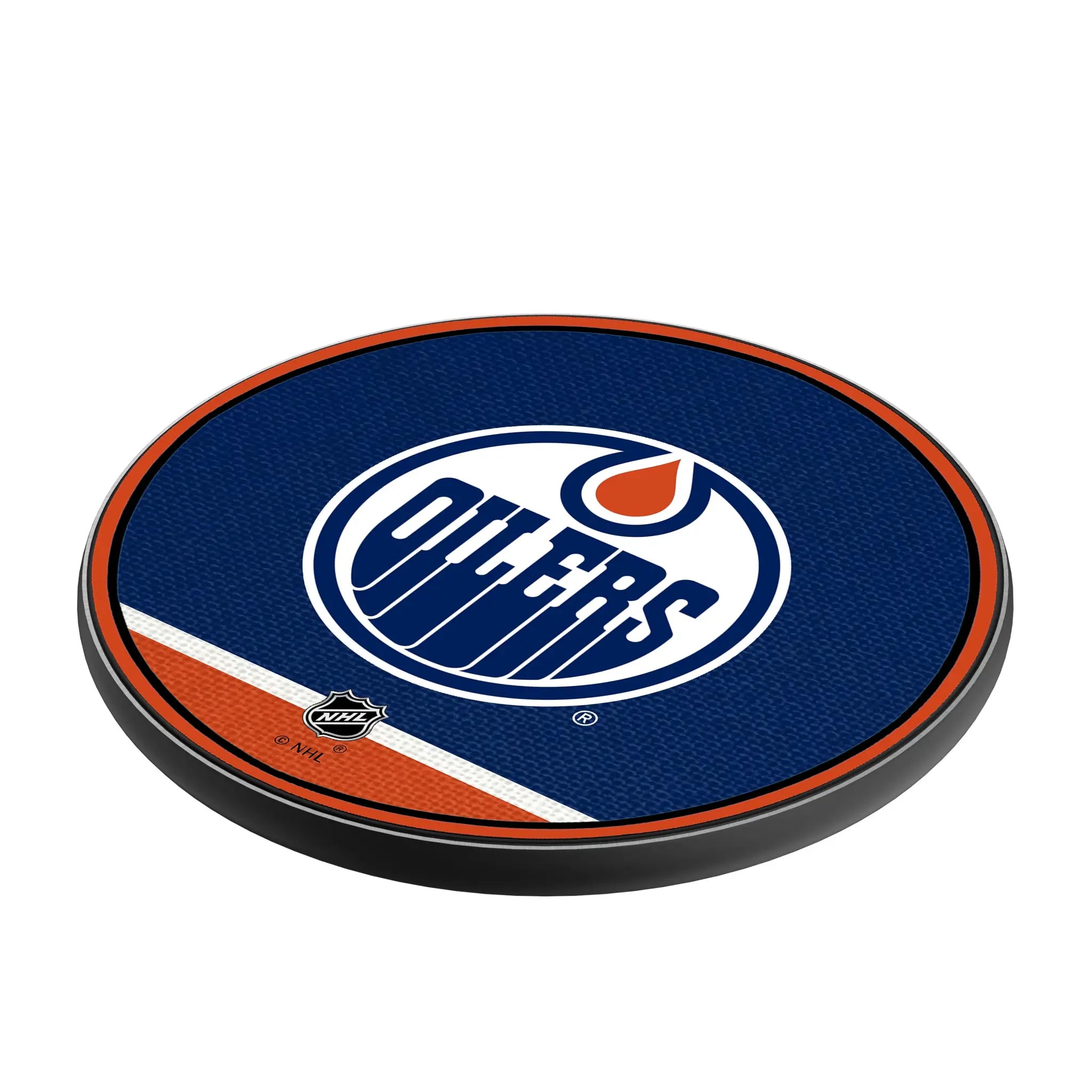 Edmonton Oilers Stripe 15-Watt Wireless Charger