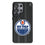 Edmonton Oilers Text Backdrop MagSafe Compatible Phone Case for Samsung Galaxy
