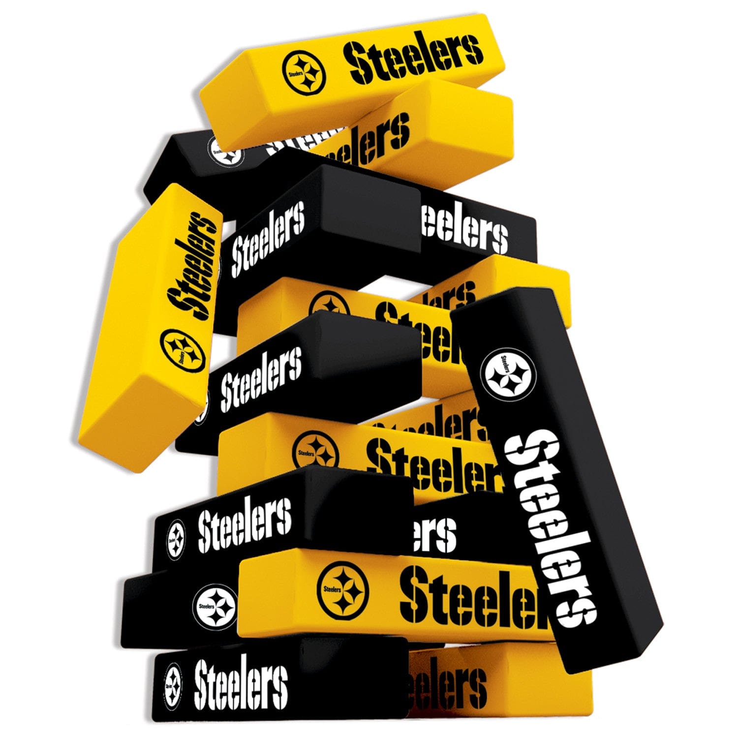 Pittsburgh Steelers Tumbling Tower - Sports Gifts, Sports Memorabilia, Sports Collectibles, Fan Shop