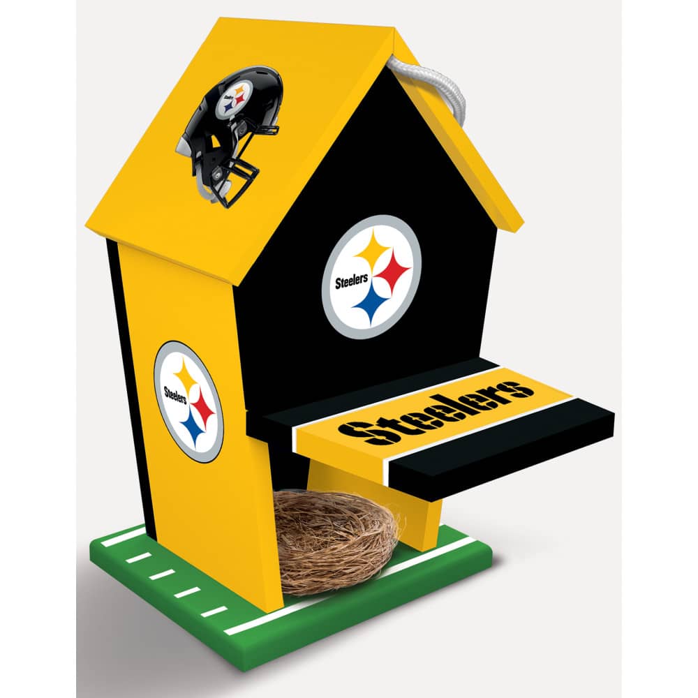 Pittsburgh Steelers Themed Birdhouse
