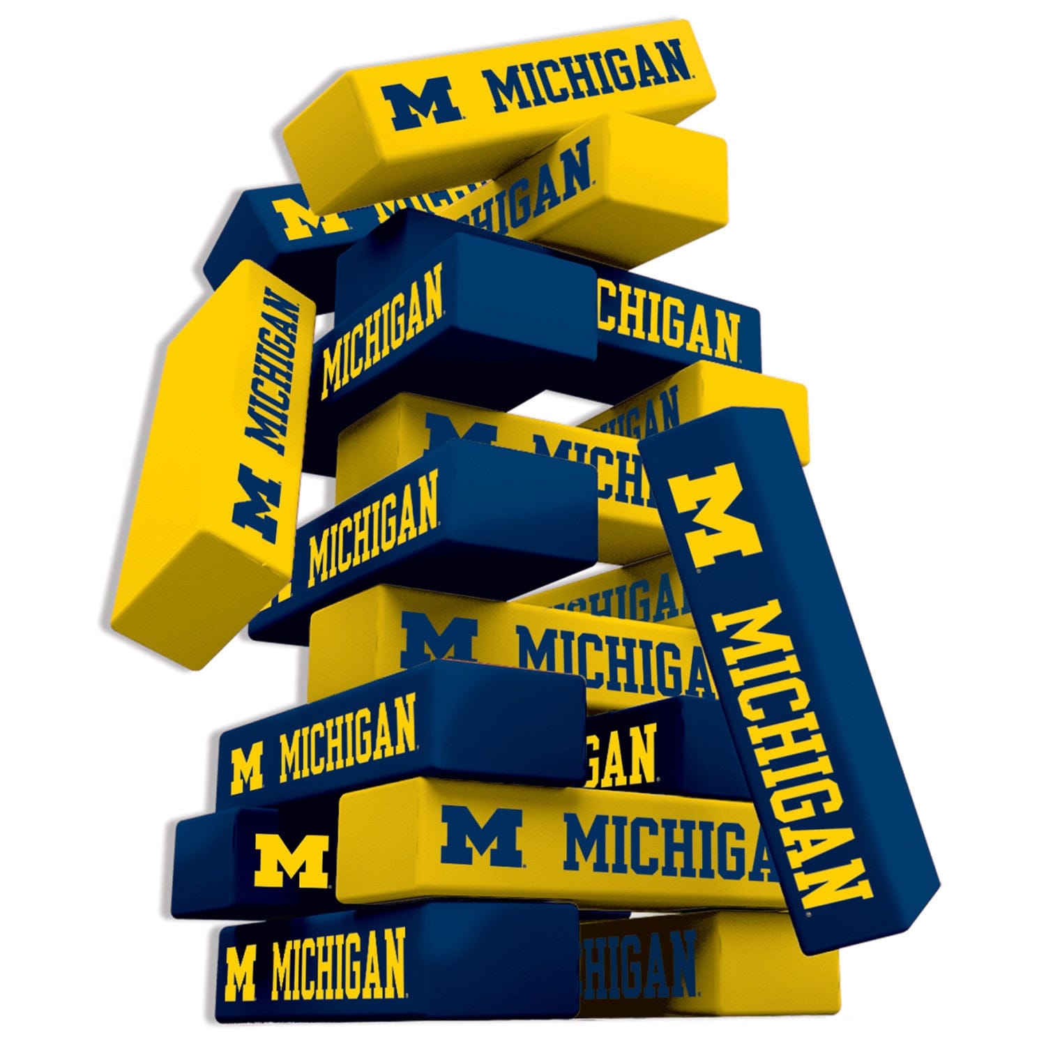 Michigan Wolverines Stacking Tower - Sports Gifts, Sports Memorabilia, Sports Collectibles, Fan Shop