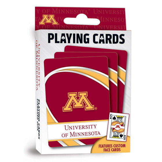 Minnesota Golden Gophers Playing Cards - 54 Card Deck - 757 Sports Collectibles