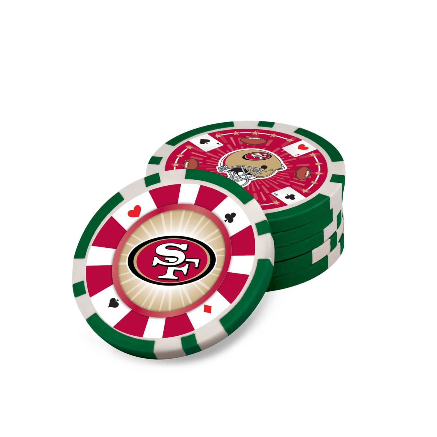 San Francisco 49ers 300 Piece Poker Set - Ultimate Fan Edition