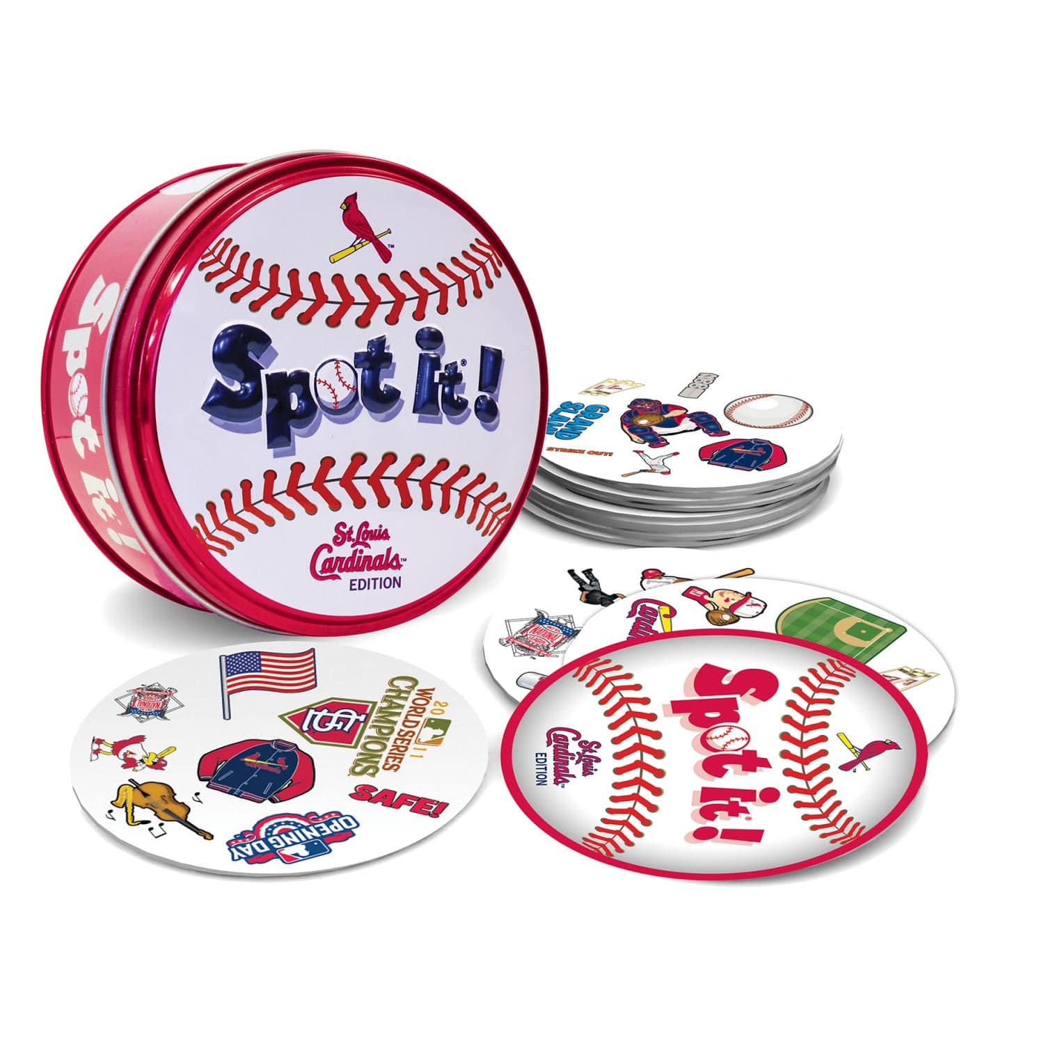 St. Louis Cardinals Spot It! Card Game - Sports Gifts, Sports Memorabilia, Sports Collectibles, Fan Shop