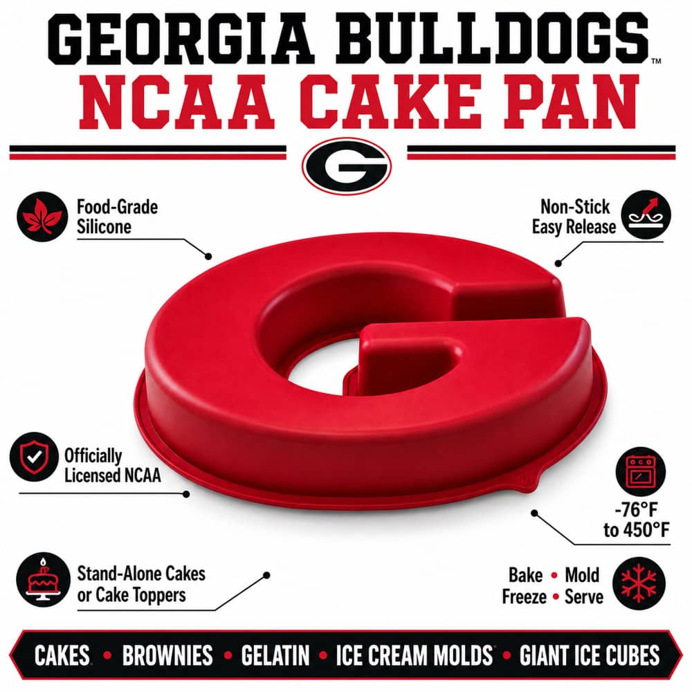 Georgia Bulldogs Cake Pan - Bake Your Team Spirit!
