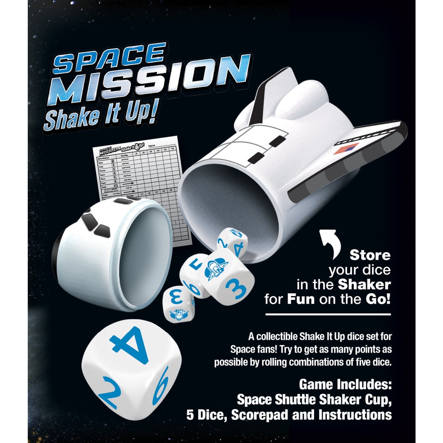 Space Mission Shake It Up! - 757 Sports Collectibles