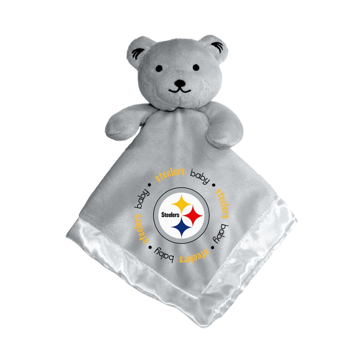 Pittsburgh Steelers Security Bear - Gray - Sports Gifts, Sports Memorabilia, Sports Collectibles, Fan Shop