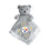 Pittsburgh Steelers Security Bear - Gray - Sports Gifts, Sports Memorabilia, Sports Collectibles, Fan Shop