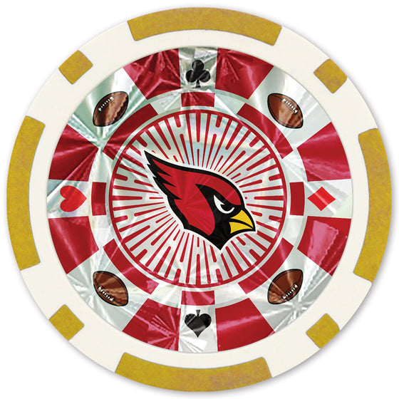 Arizona Cardinals 20 Piece Poker Chips - 757 Sports Collectibles