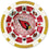 Arizona Cardinals 20-Piece Poker Chip Set - Sports Gifts, Sports Memorabilia, Sports Collectibles, Fan Shop
