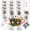 Pittsburgh Steelers 2-Pack Playing Cards and Dice Set