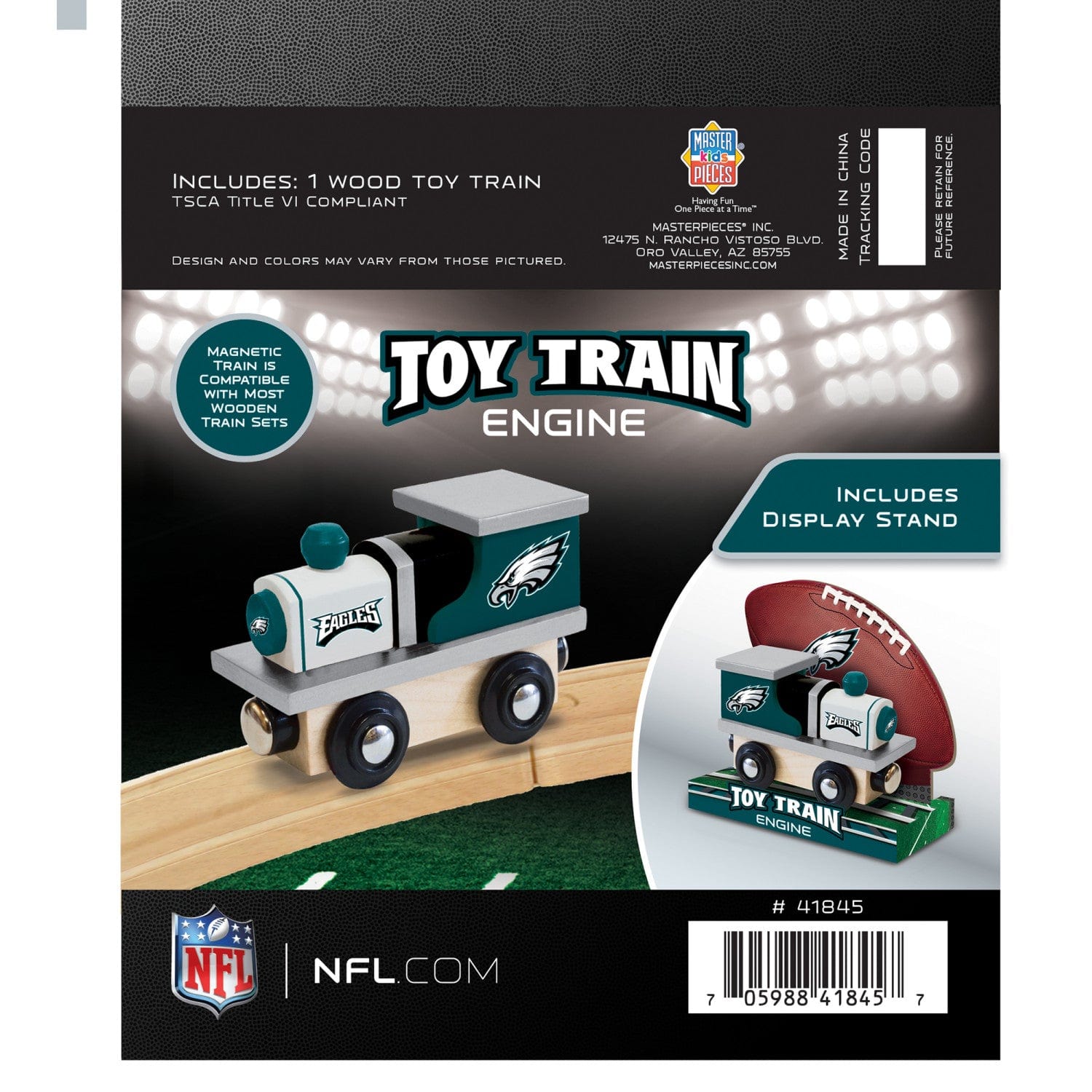 Philadelphia Eagles Toy Train Engine - Official NFL Collectible - Sports Gifts, Sports Memorabilia, Sports Collectibles, Fan Shop