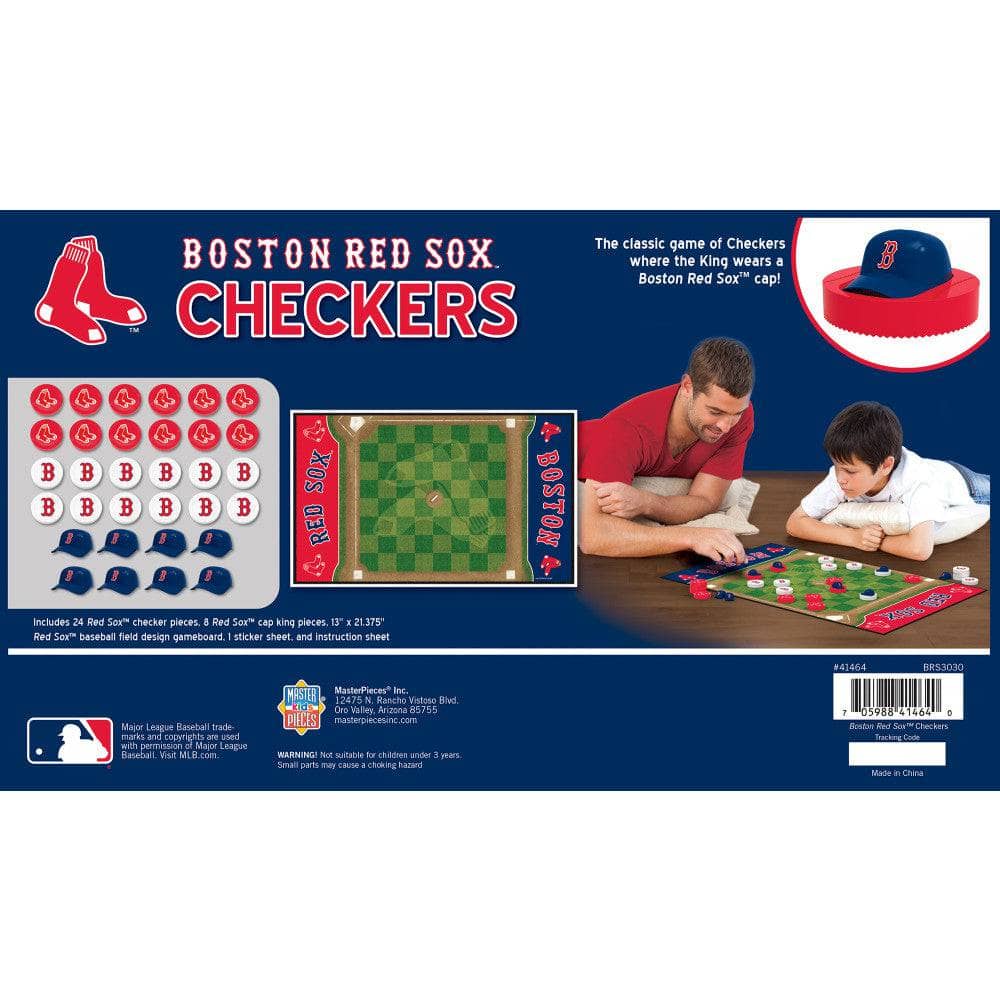 Boston Red Sox Checkers Game - Sports Gifts, Sports Memorabilia, Sports Collectibles, Fan Shop