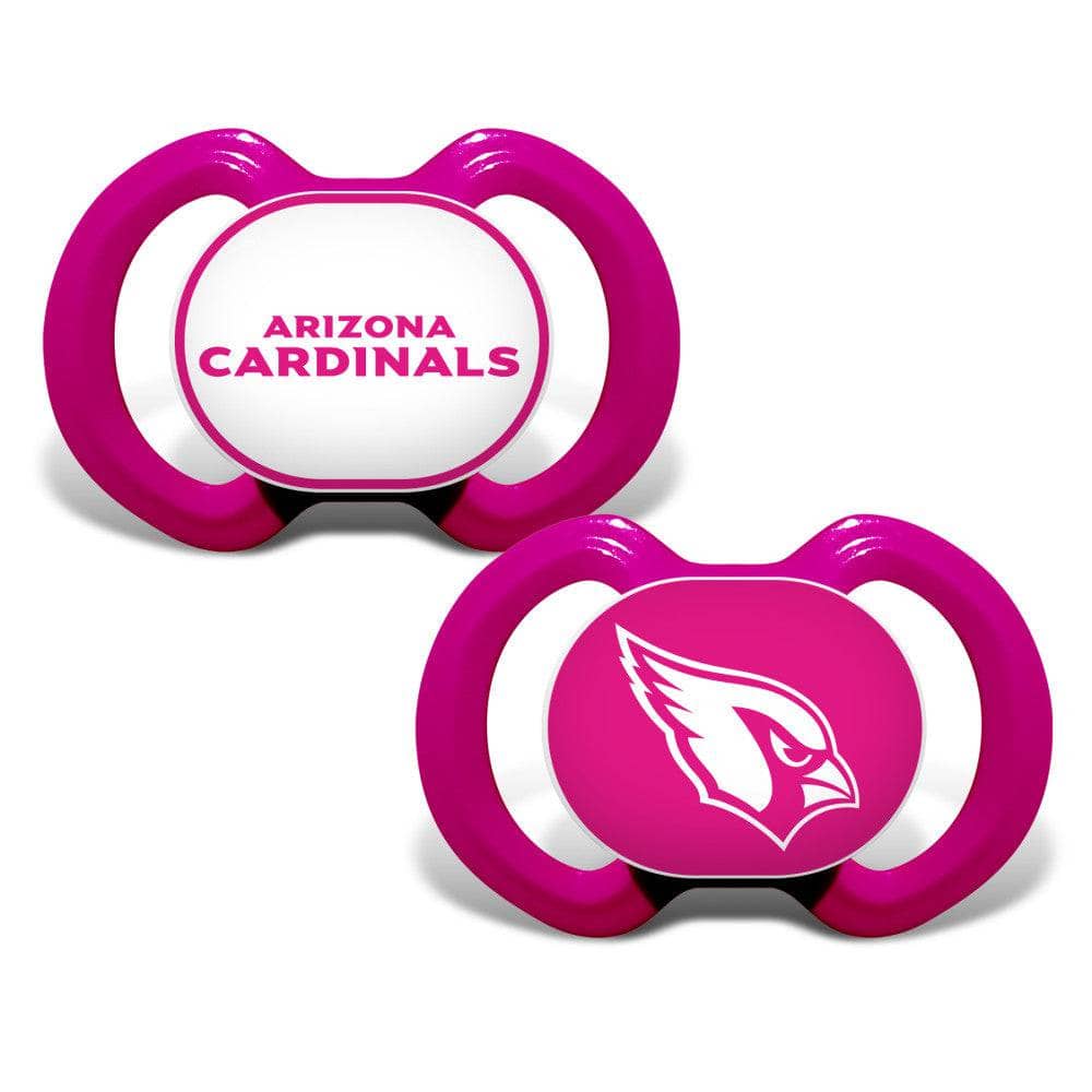 Arizona Cardinals Pink Pacifier 2-Pack - Sports Gifts, Sports Memorabilia, Sports Collectibles, Fan Shop